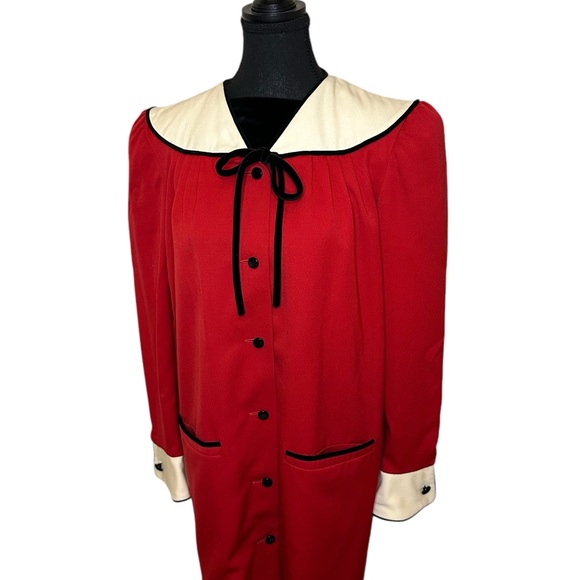 Authentic Vintage Valentino Dress /Jacket - Picture 2 of 7